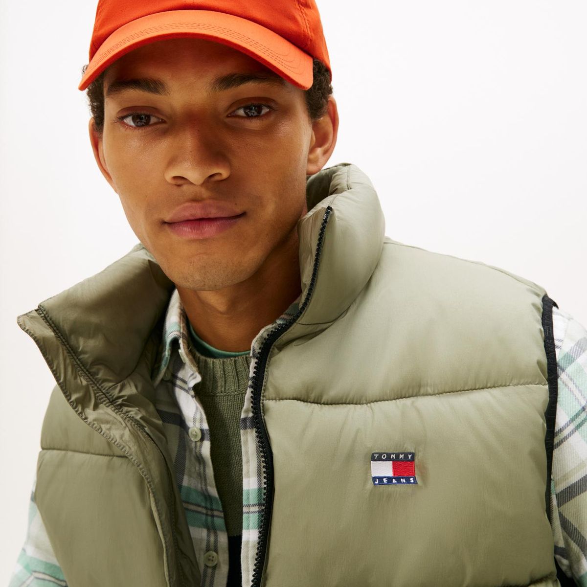 TOMMY HILFIGER - Jockey Linear Logo Bordado Naranjo Tommy Hilfiger