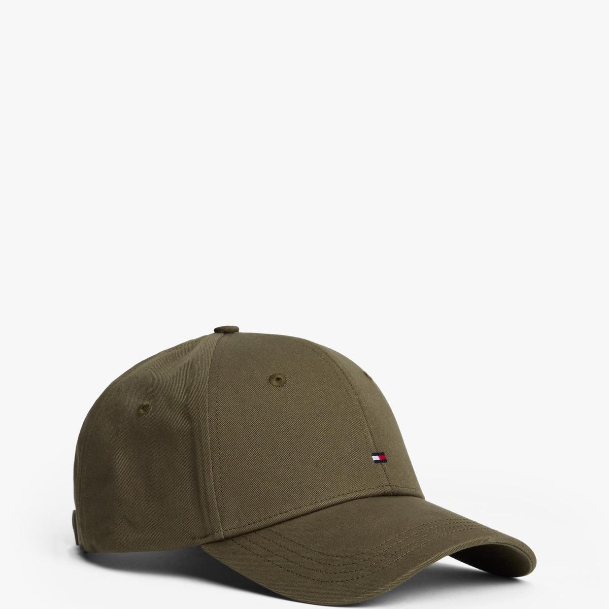 TOMMY HILFIGER - Jockey Flag Cotton Con Logo Verde Tommy Hilfiger