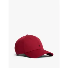 TOMMY HILFIGER - Jockey Flag Cotton Con Logo Rojo