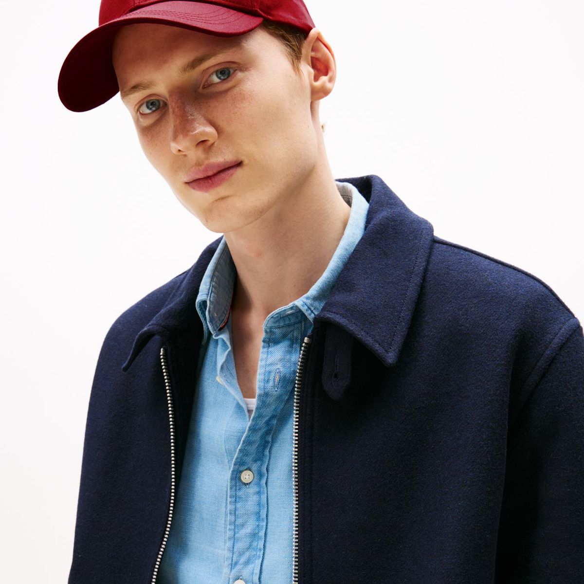 TOMMY HILFIGER - Jockey Flag Cotton Con Logo Rojo Tommy Hilfiger