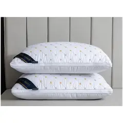 GENERICO - ALMOHADA DE LUJO 70x50 Cm Pack De 2 IDEAL PARA DORMITORIO SUAVE Y COMODA TFI