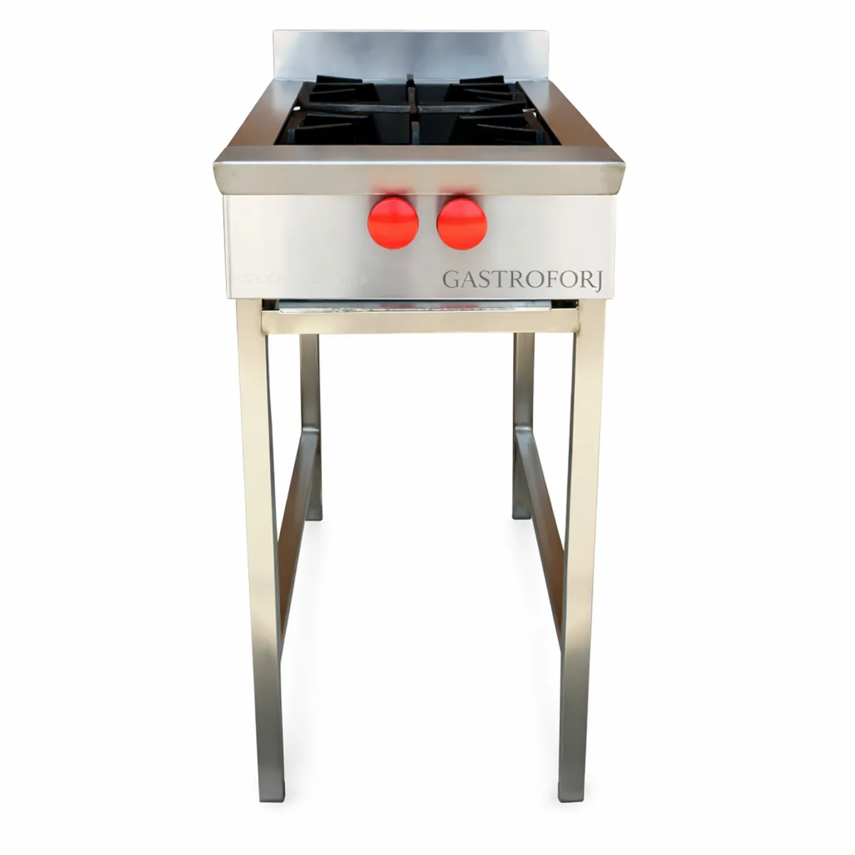 GENERICO - Anafe industrial acero inoxidable 2 Platos, Gastroforj