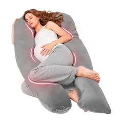 ESHOPANGIE - Cojin Almohada Maternal U Lactancia Con Funda Extra Suave