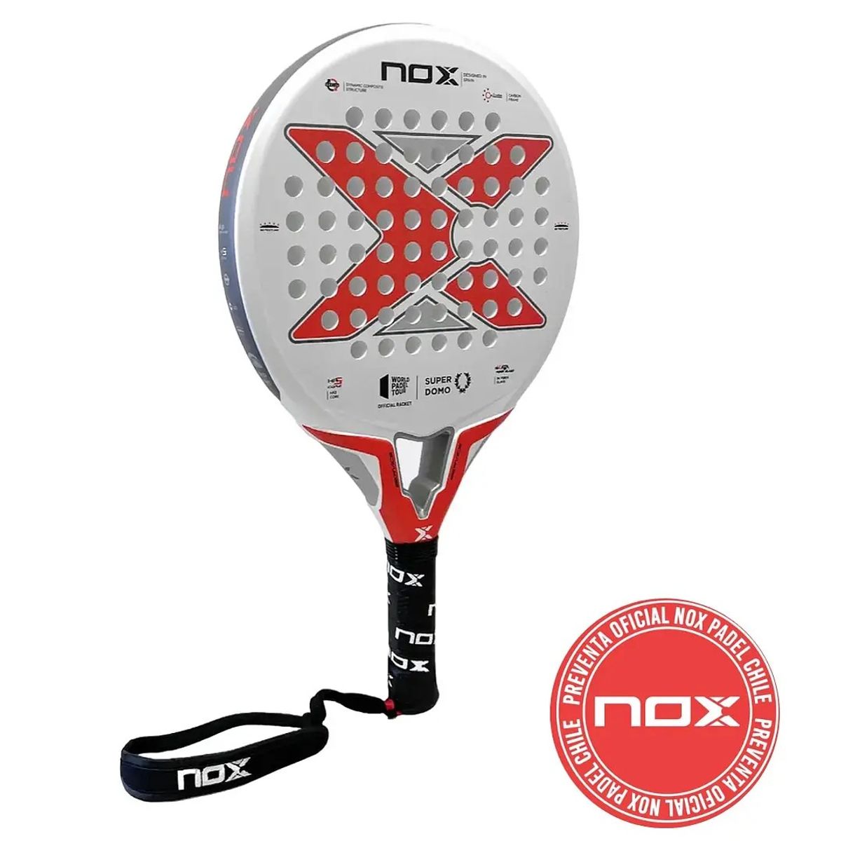 NOX - Pala de pádel Nox Super Domo Fiber
