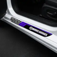 GENERICO - Cubre Zócalo Pisadera Multifunción en Acrílico Protector para Autos Universal MG