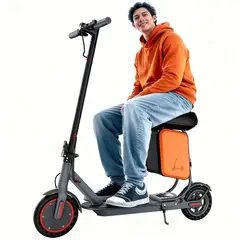 MOVI - Scooter Eléctrico Plegable con Asiento Desmontable y Bolso - Autonomía hasta 30 km