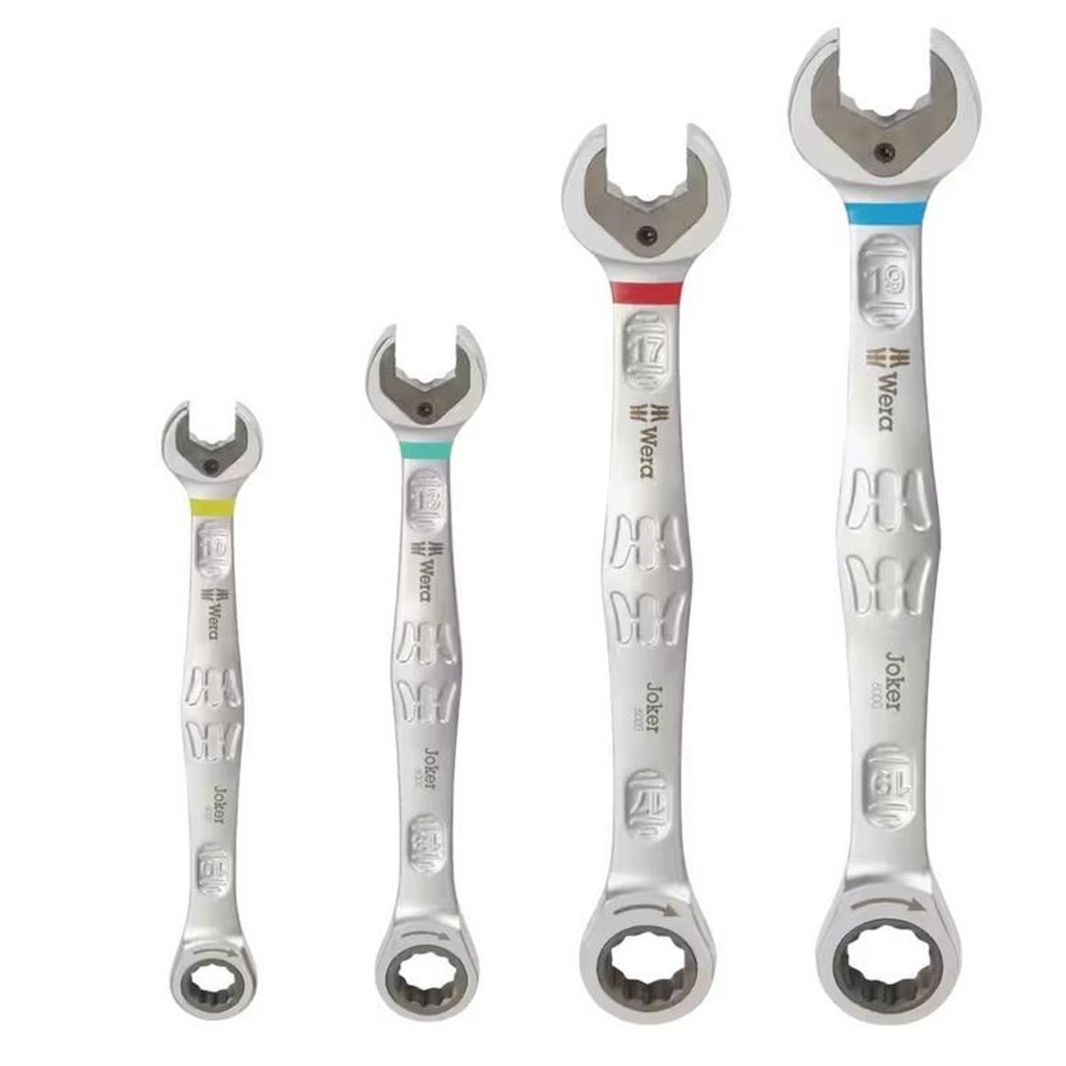 WERA - Set de 4 Llave Corona con Chicharra Joker 6000 Wera