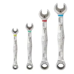 WERA - Set de 4 Llave Corona con Chicharra Joker 6000