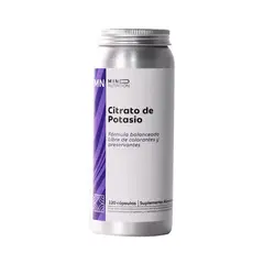 GENERICO - Citrato De Potasio 120 Capsulas Mind Nutrition