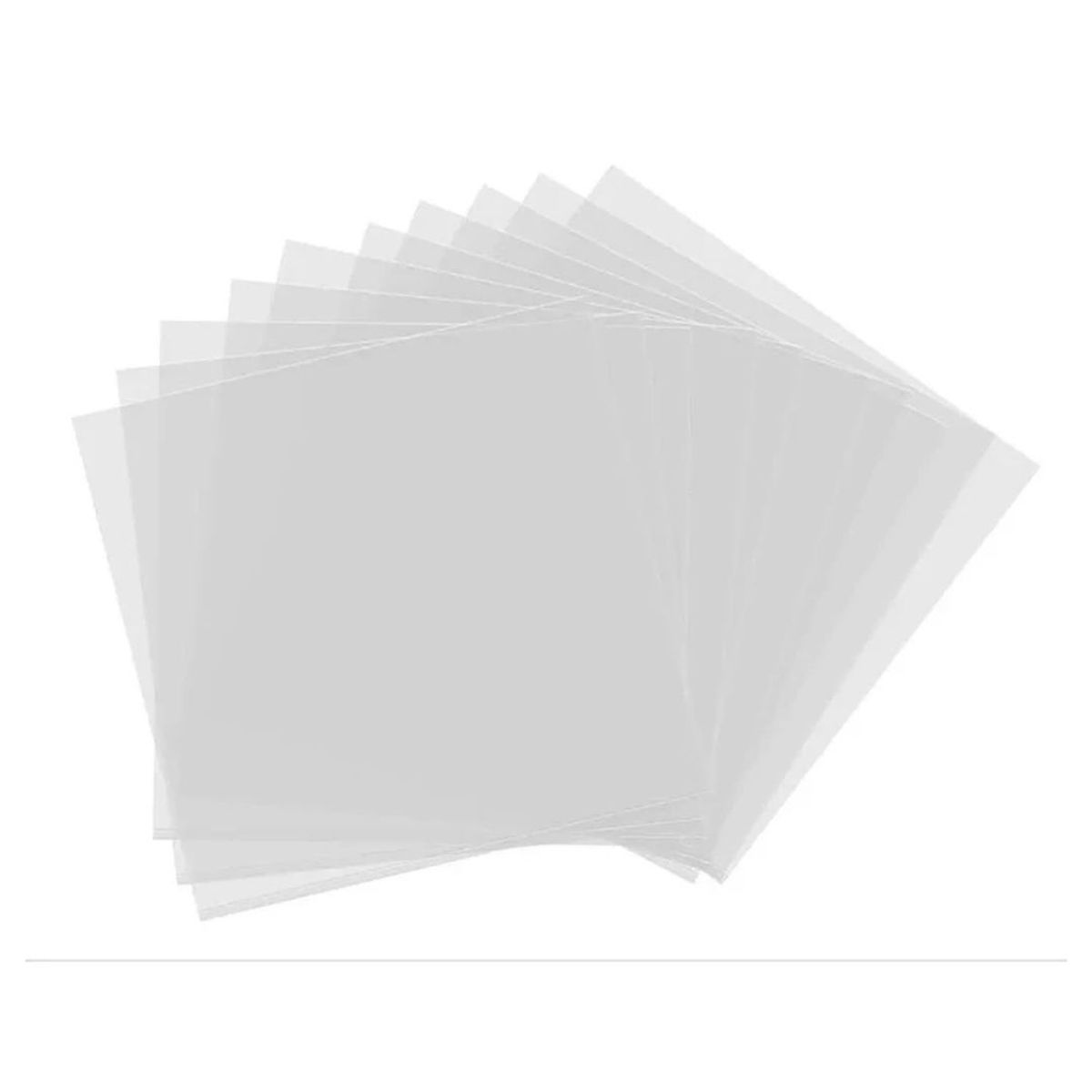 GENERICO - FUNDAS PLASTICAS EXTERNAS PARA VINILOS LP Y 12" (PACK 10 UNIDADES)