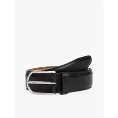 TOMMY HILFIGER - Cinturón Business De Cuero Negro
