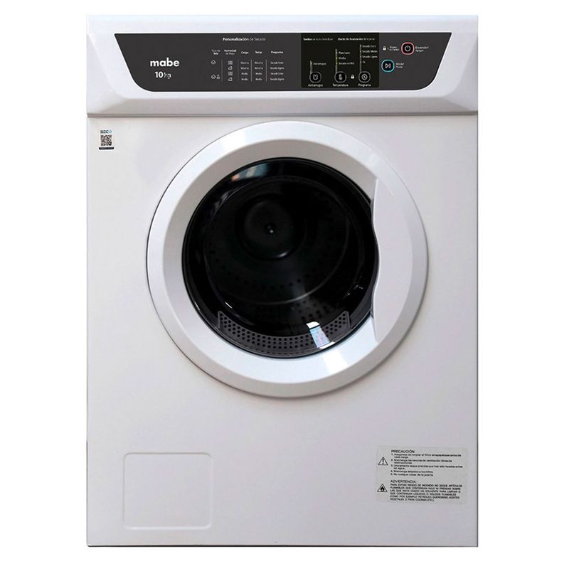 MABE - Secadora Eléctrica 10 Kg Sem101Bdby Mabe