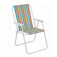 GENERICO - Silla Camping Plegable Playa Piscina Portátil Exteriores