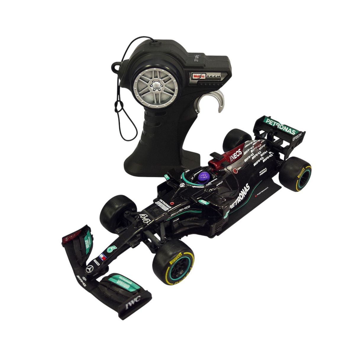 MAISTO - Auto Formula 1 Mercedes W12 2021 #44 Lewis Hamilton Maisto 1:24 Control Remoto