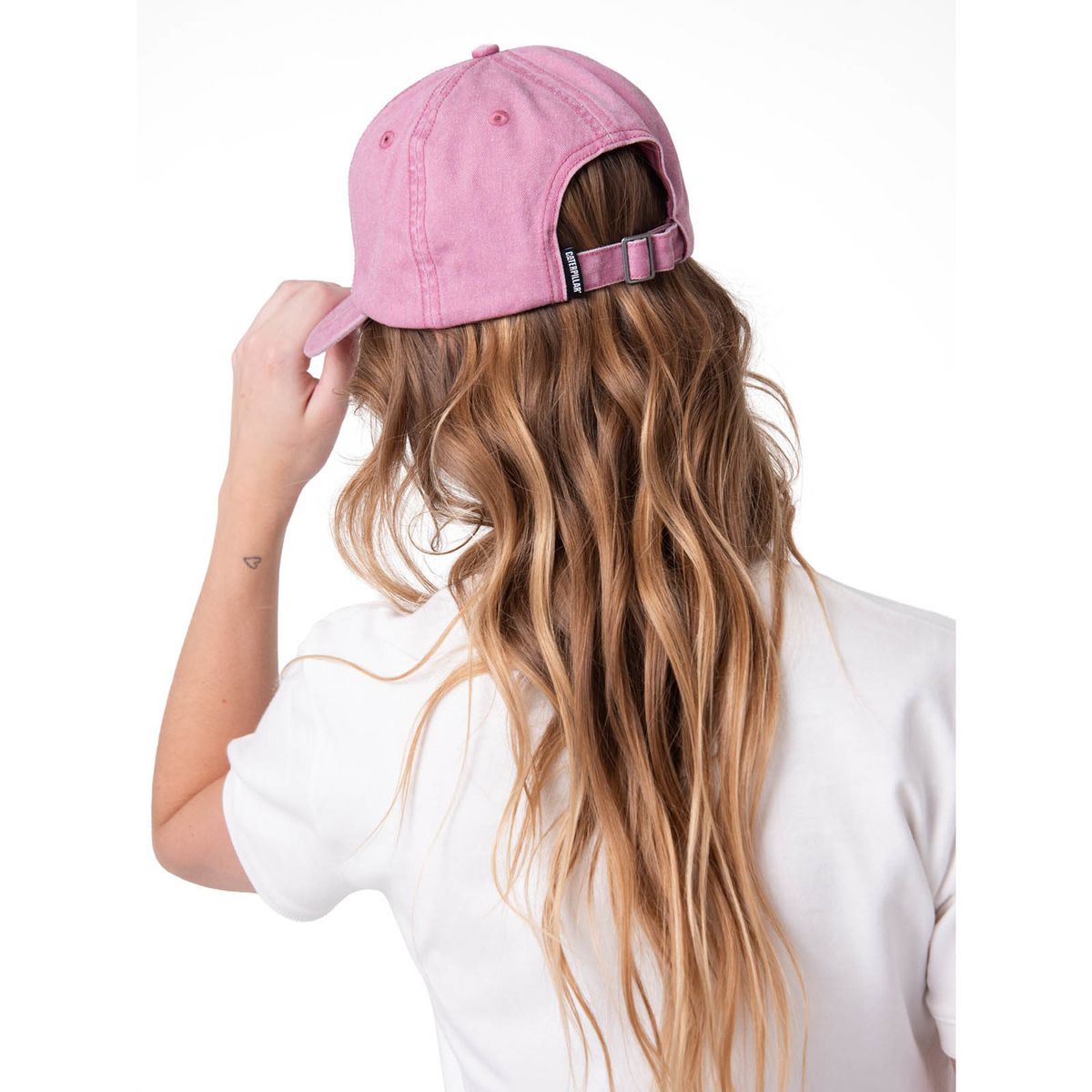 CAT - Jockey Algodón Mujer 6 Panel Washed Unstr Rosa CAT