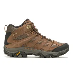 MERRELL - Botin Hombre Moab 3 Mid Waterproof Café