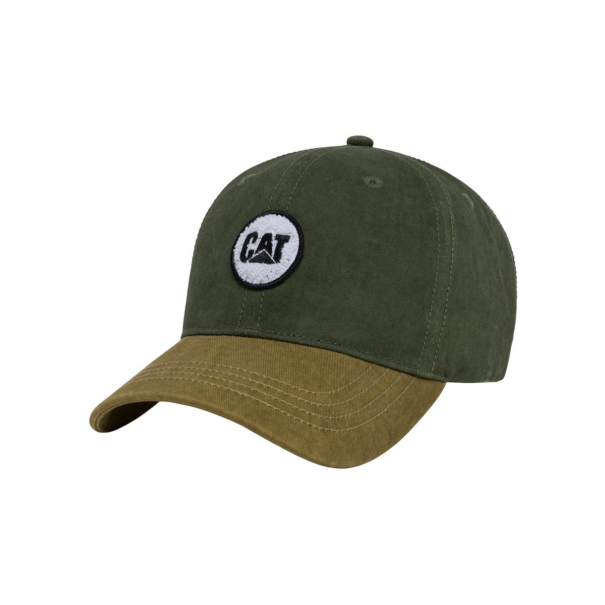 CAT - Jockey Algodón Hombre 6 Panel Unstructured Verde CAT