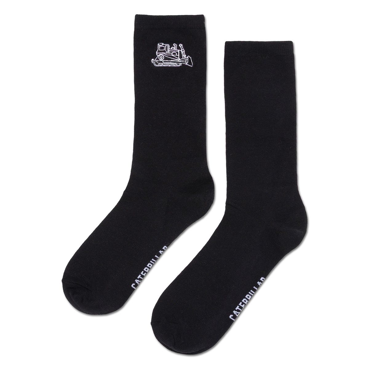 CAT - Calcetín Hombre Aop Crew Sock Negro CAT
