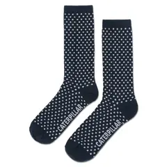 CAT - Calcetín Hombre Aop Crew Sock Azul