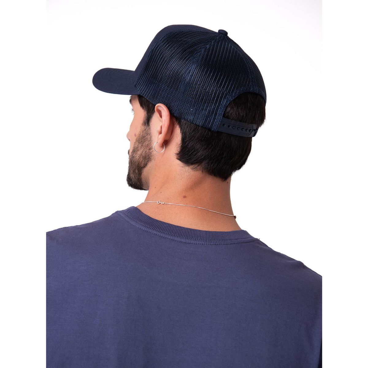 CAT - Jockey Hombre Diamond 7-Panel Mesh Azul CAT