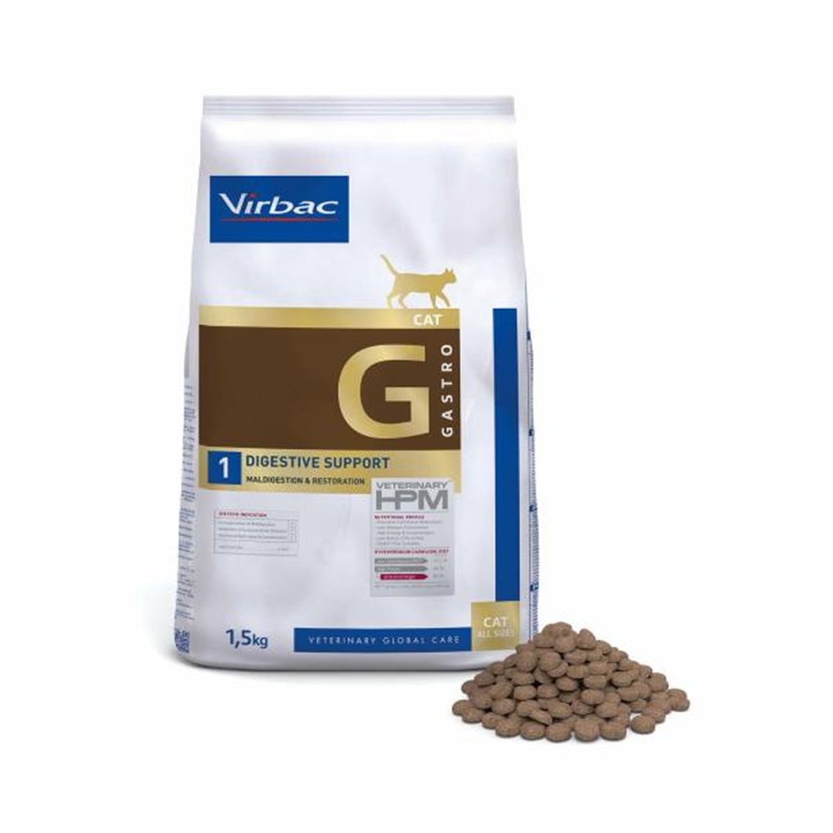 VIRBAC - Virbac HPM Felino Digestive Support 1.5kg