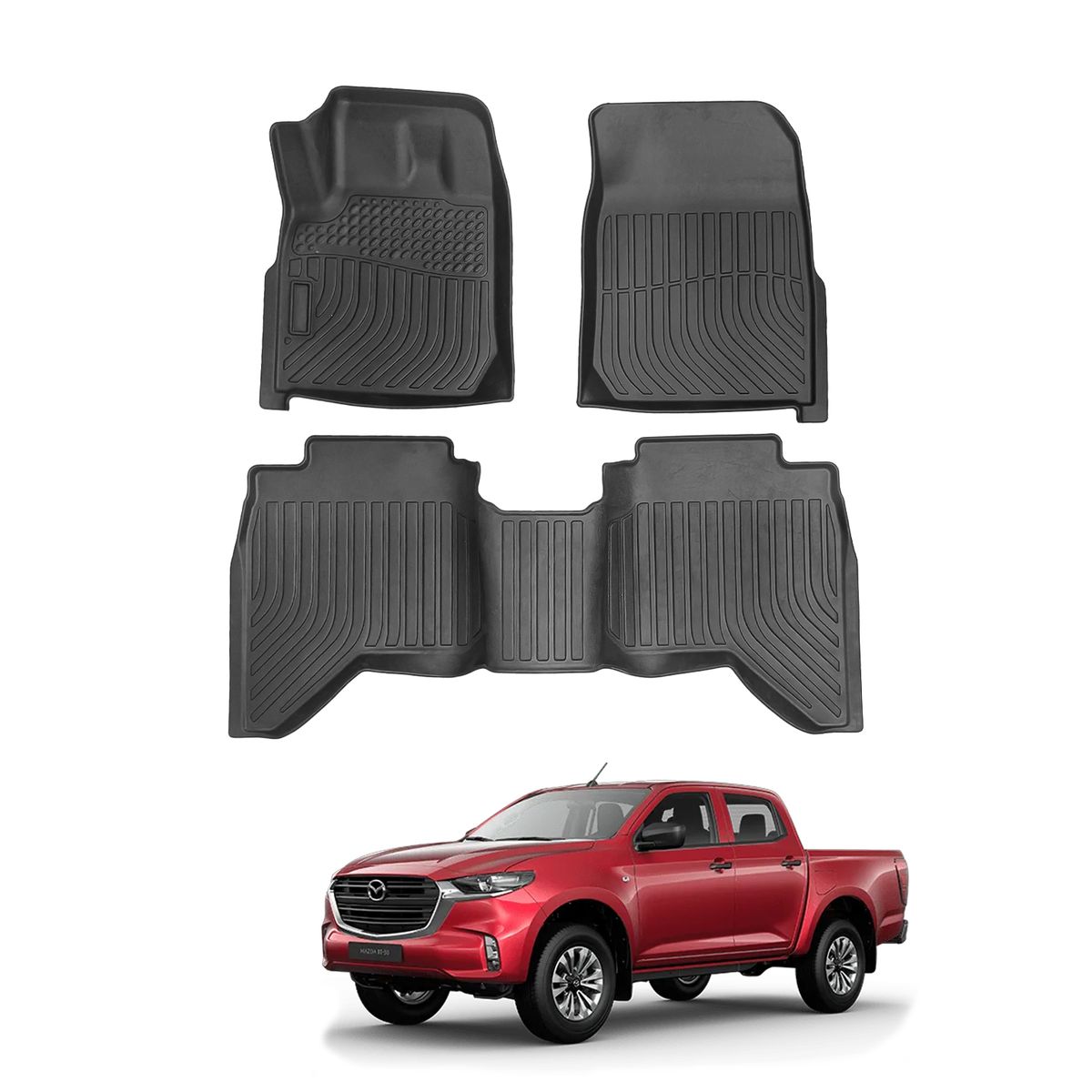 OM INDUSTRIAS PREMIUM - Piso Bandeja Calce Perfecto Mazda BT50 2022-2026