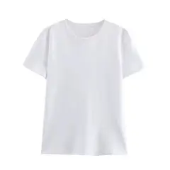 VELVET - Polera Basica Algodón Carla Negro