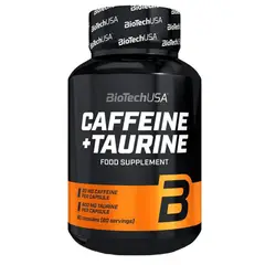 BIOTECH USA - Cafeina + Taurina 60 cápsulas