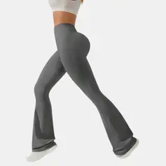 LIKE SHOP - Calza Deportiva Bota Elefante Mujer Push Up Lisa Tiro Alto 9004
