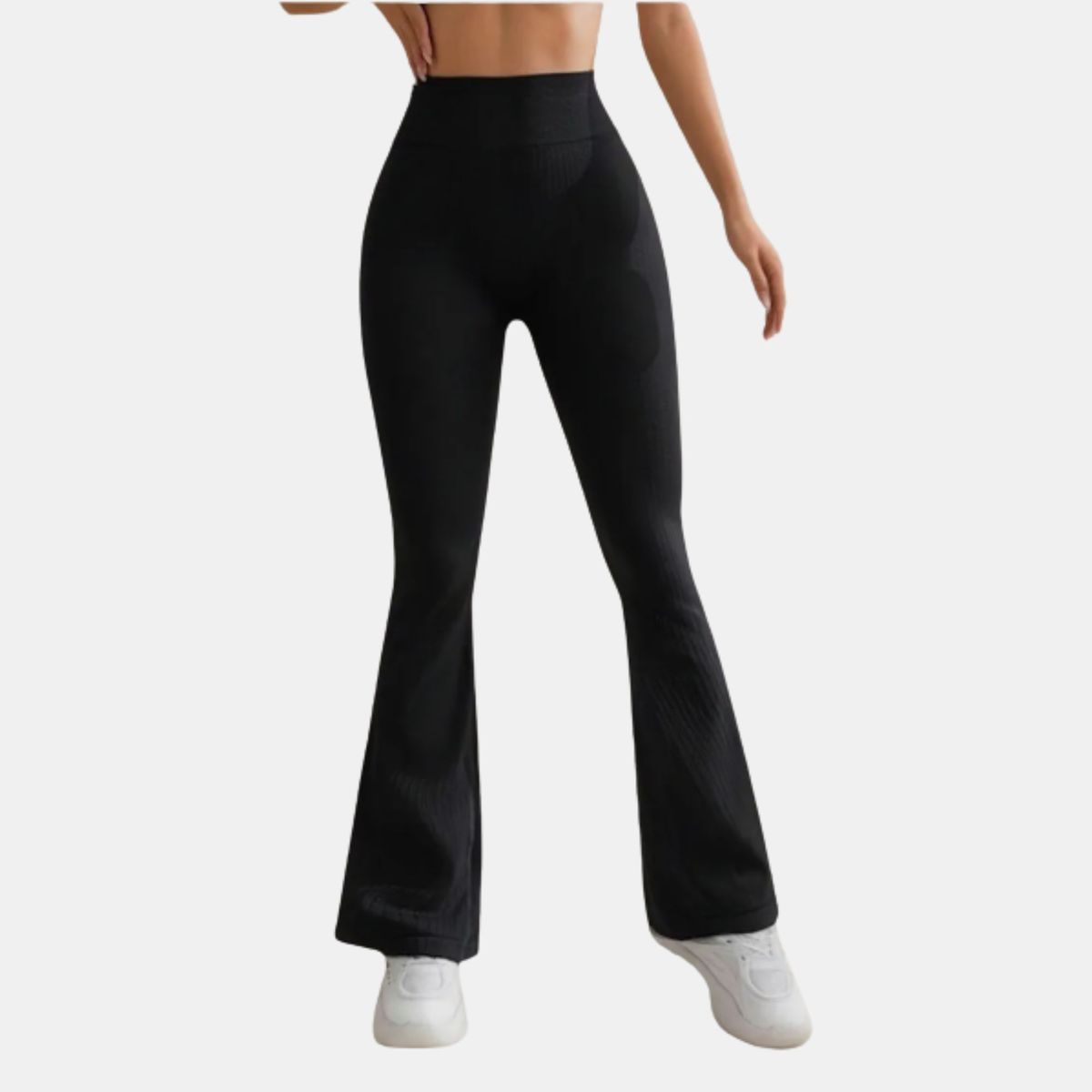 LIKE SHOP - Calza Deportiva Bota Elefante Mujer Push Up Lisa Tiro Alto 9004