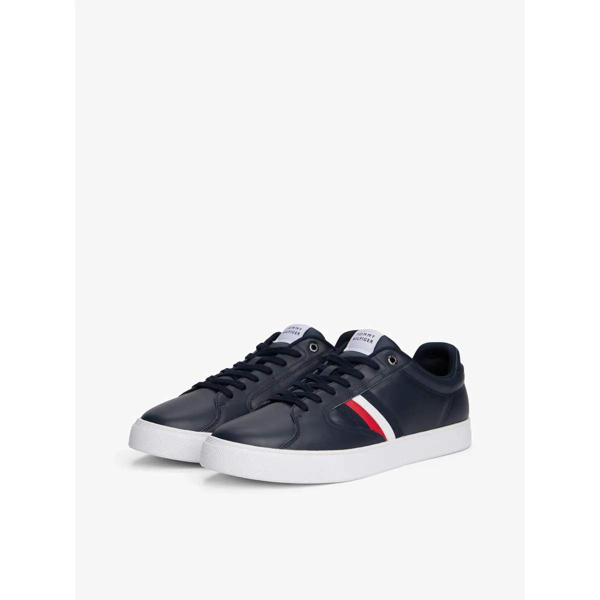TOMMY HILFIGER - Zapatillas Icon Court Stripes Azul Tommy Hilfiger