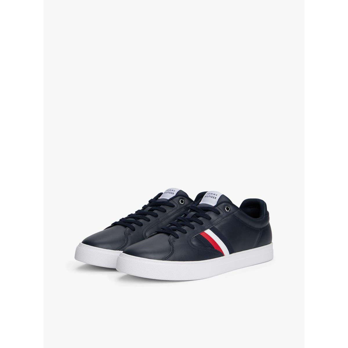 TOMMY HILFIGER - Zapatillas Icon Court Stripes Azul Tommy Hilfiger