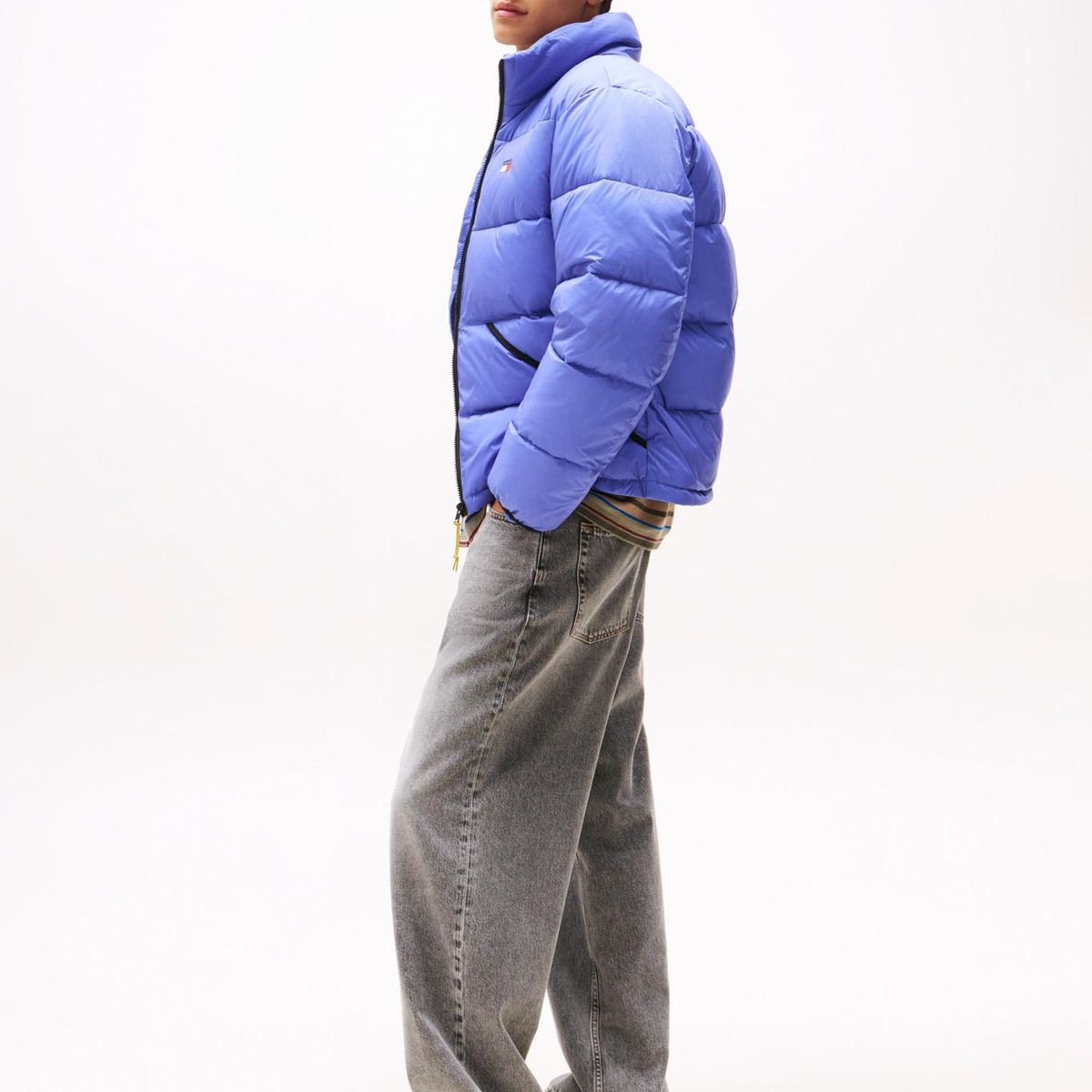 TOMMY HILFIGER - Zapatillas Archive De Cuero Negro Tommy Jeans