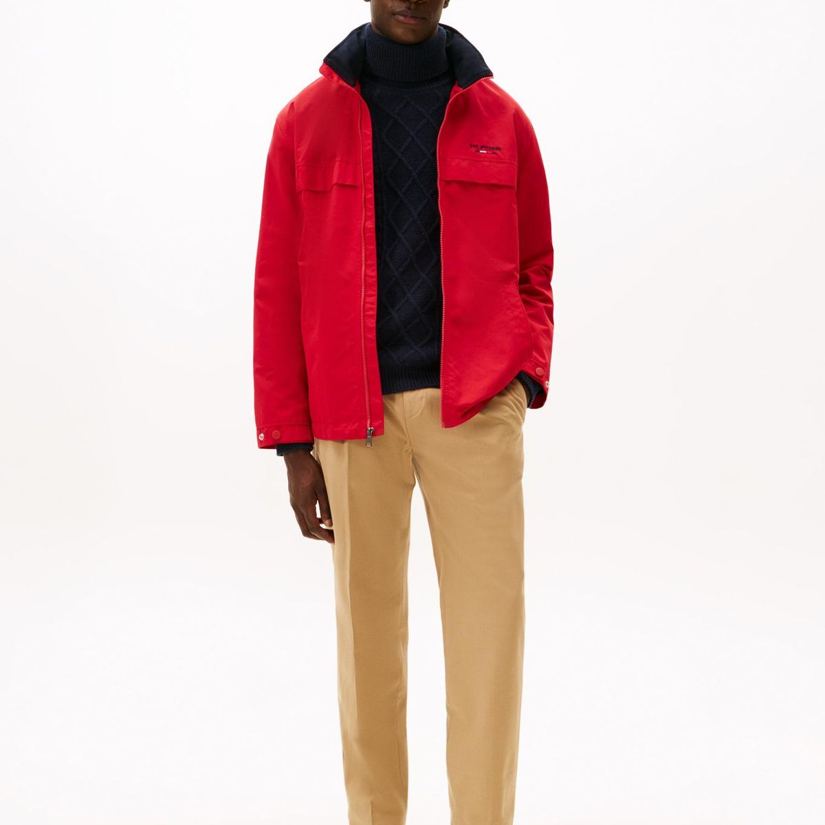 TOMMY HILFIGER - Zapatillas Basket Core Stripes Blanco Tommy Hilfiger