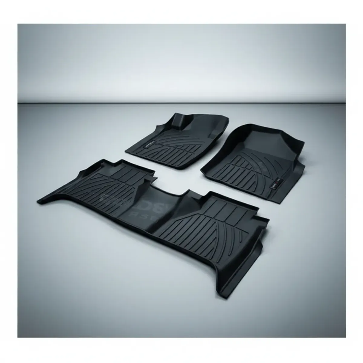 GENERICO - Tapetes De Tpe Perfect Fit Para Nissan Navara 2015-2024 Negro