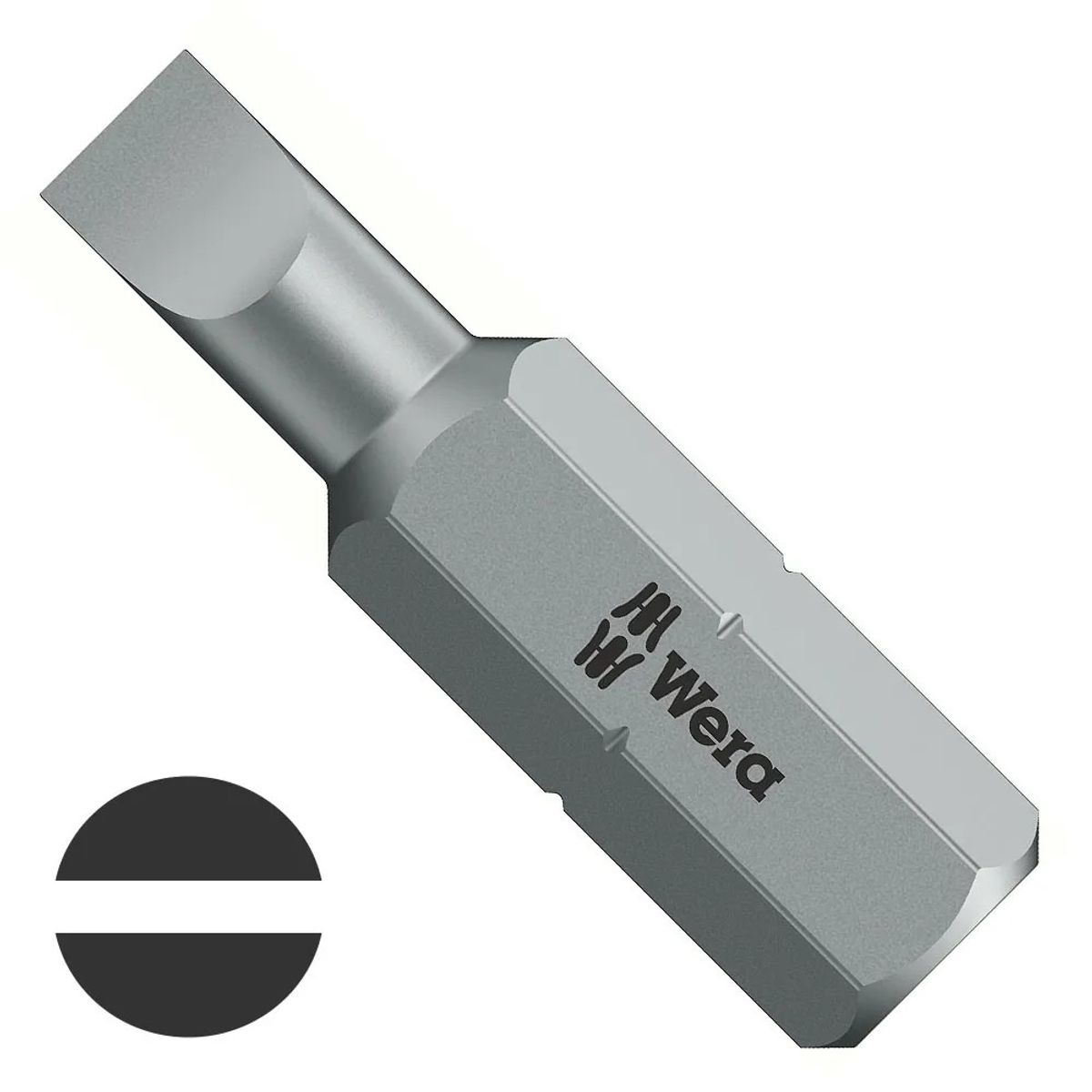 WERA - Punta Plana Slot 12 x 05 mm Ø 65 mm