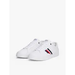 TOMMY HILFIGER - Zapatillas Icon Court Stripes Blanco