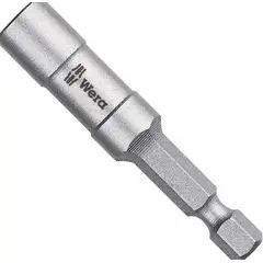 WERA - Porta Puntas Hex 14 x 57 mm Ø 111 con Anillo Retención