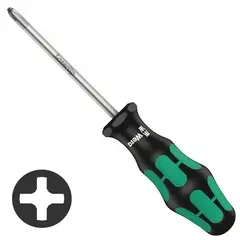 WERA - Destornillador Phillip PH2 x 100 mm Ø 6 mm
