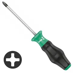 WERA - Destornillador Phillip PH2 x 100 mm Ø 6 mm