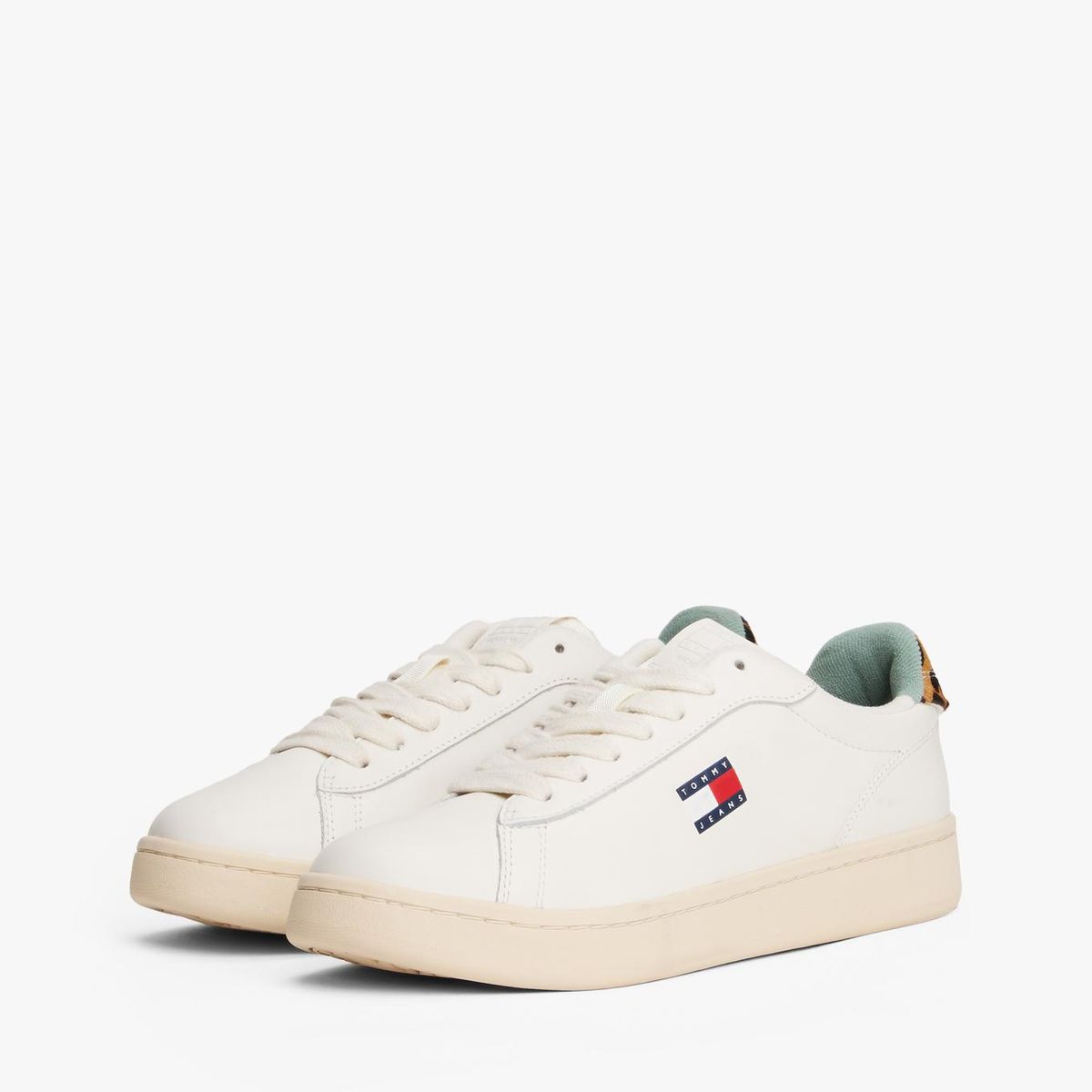 TOMMY HILFIGER - Zapatillas Archive Leopard Blanco Tommy Jeans