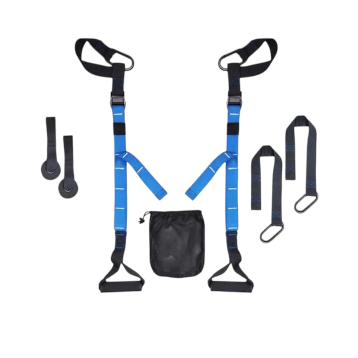 GENERICO - Banda Trx Reforzada 1,10 Mt Kit Anclaje +bolsa Entrenamiento