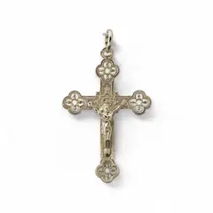 GENERICO - Cruz de plata 950 - 45mm x 30mm - 37g