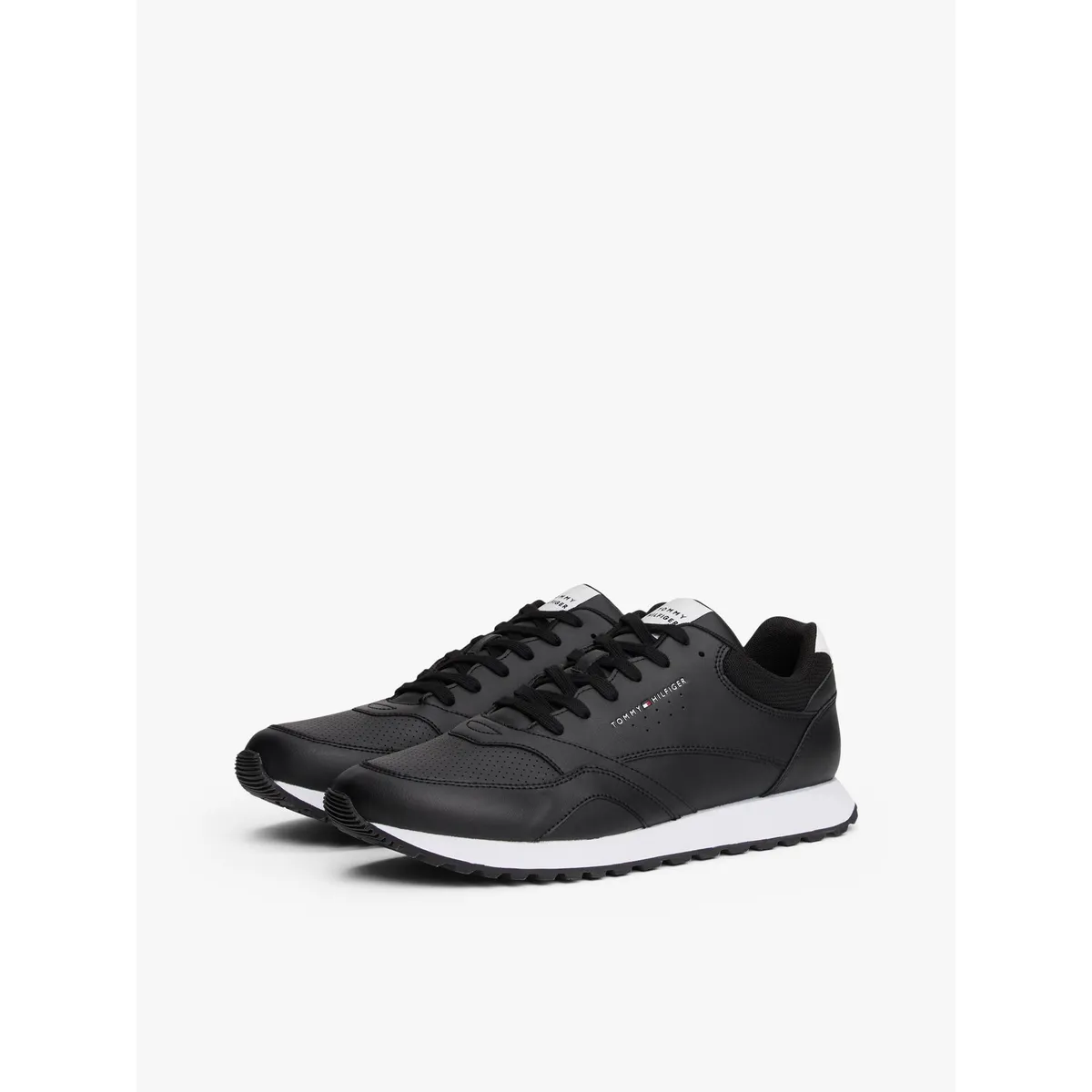 TOMMY HILFIGER - Zapatillas New Runner Negro Tommy Hilfiger