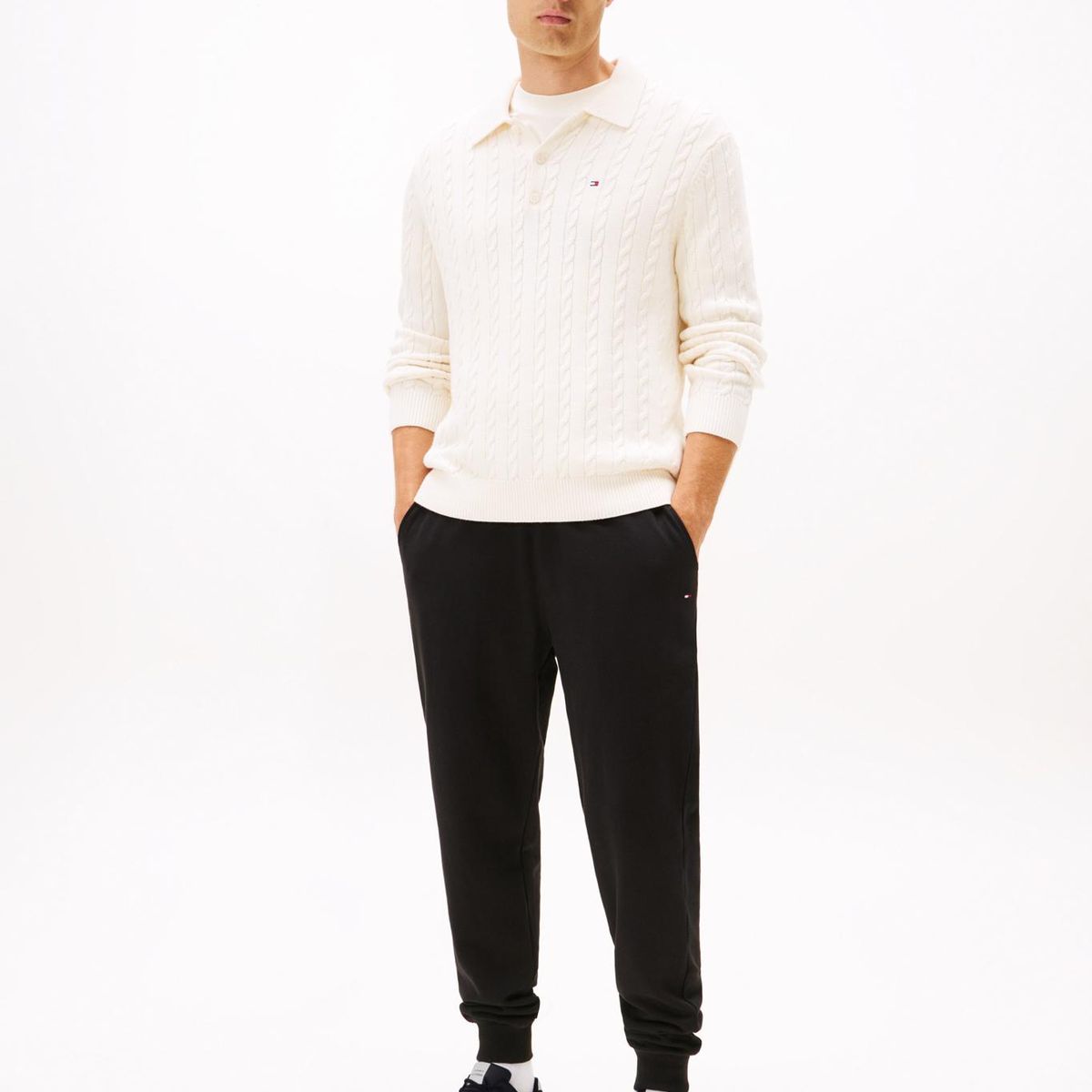 TOMMY HILFIGER - Zapatillas New Runner Negro Tommy Hilfiger