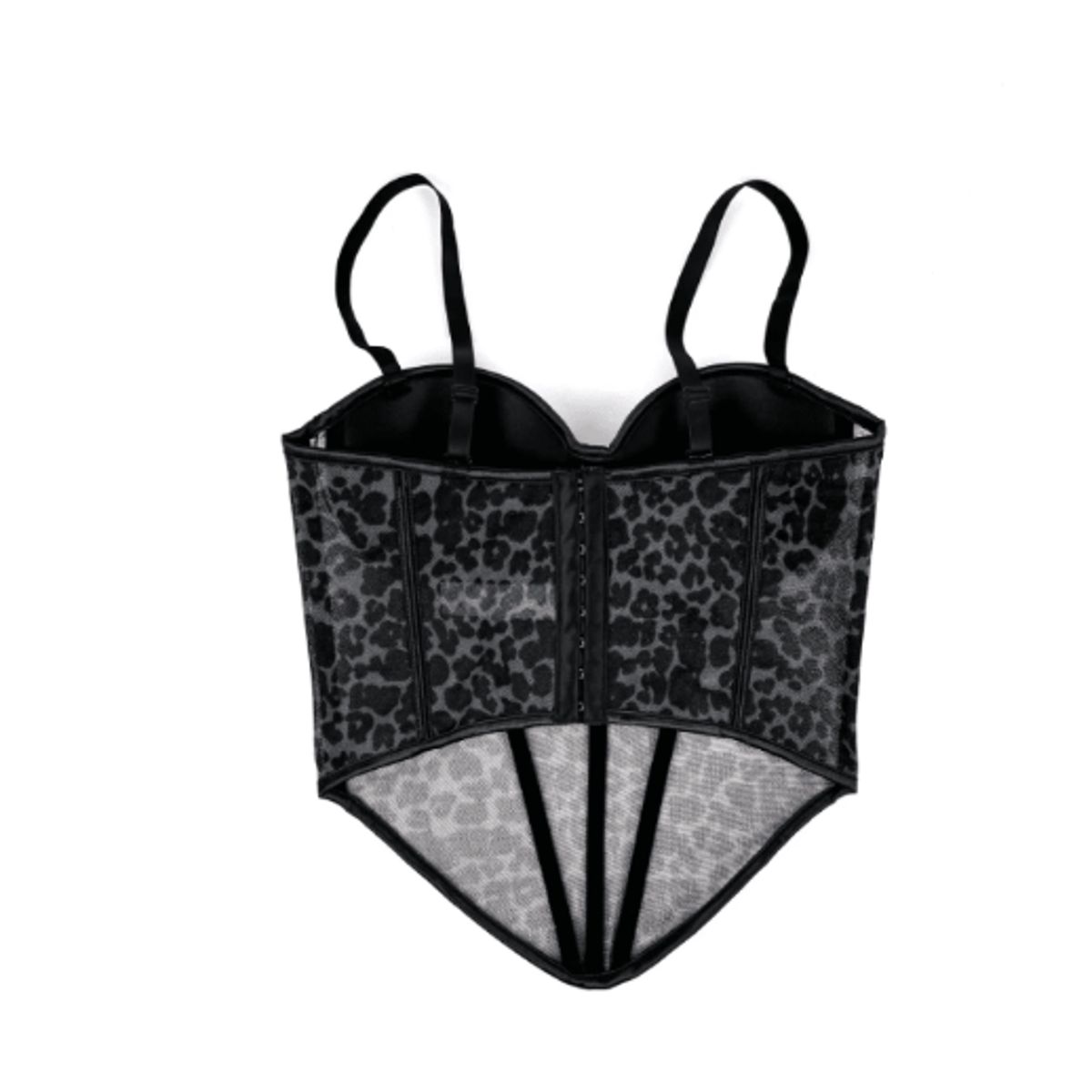VELVET - Corset Kiara Print Marron