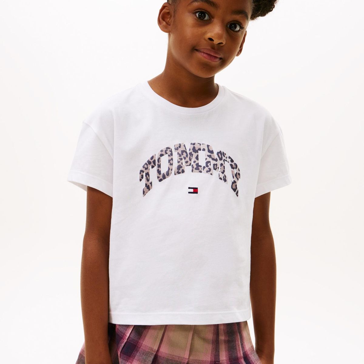 TOMMY HILFIGER - Polera Varsity Con Logo Blanco Tommy Hilfiger