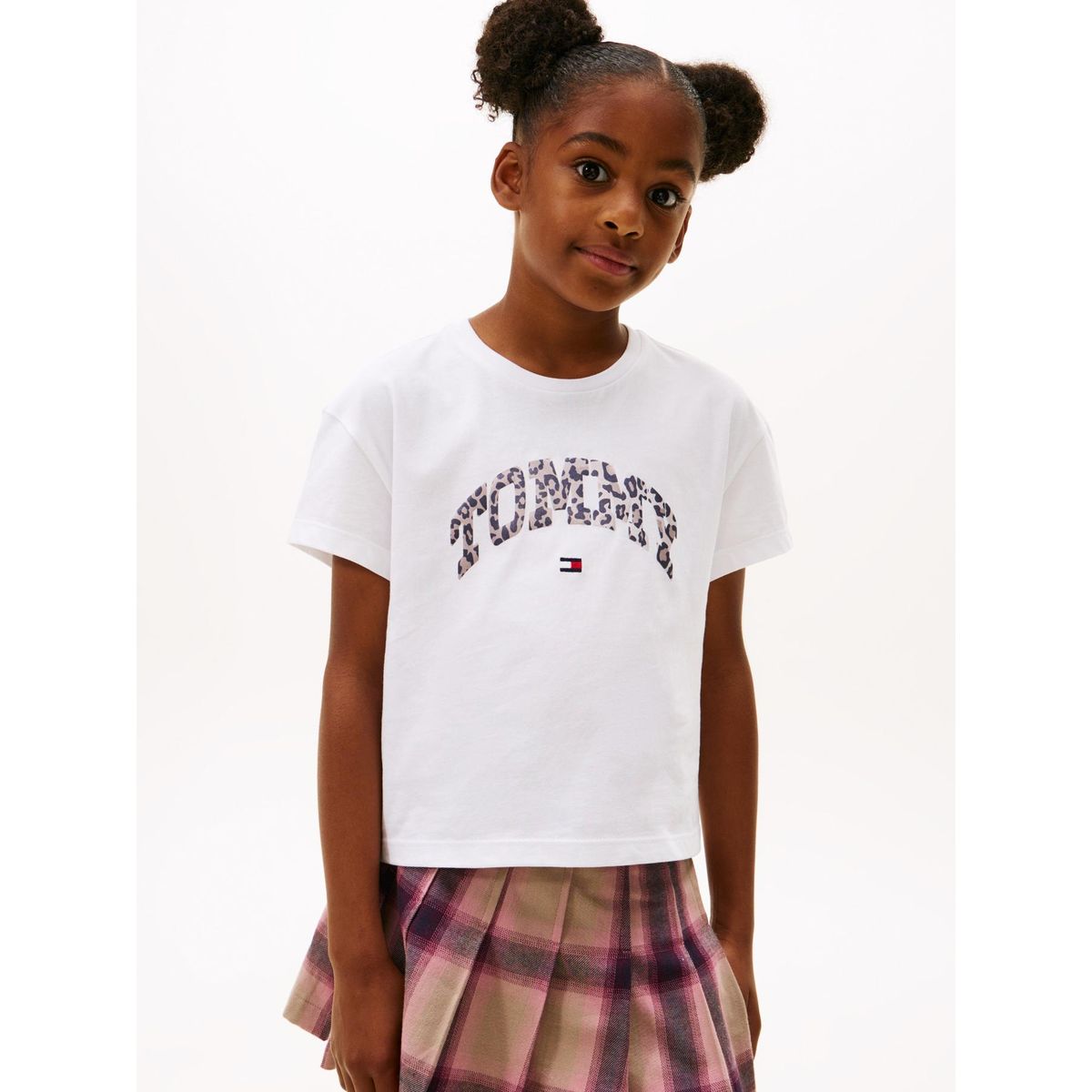 TOMMY HILFIGER - Polera Varsity Con Logo Blanco Tommy Hilfiger