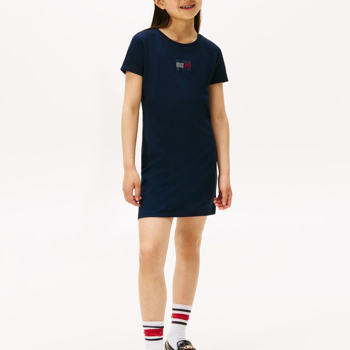 TOMMY HILFIGER - Vestido Camisero Azul Tommy Hilfiger
