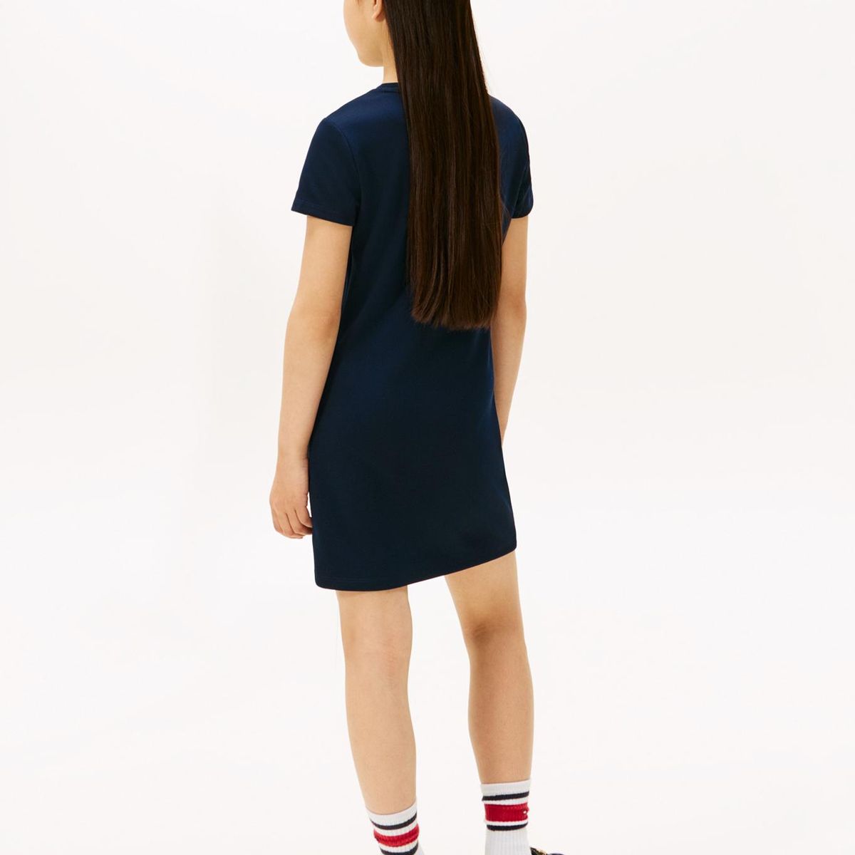TOMMY HILFIGER - Vestido Camisero Azul Tommy Hilfiger